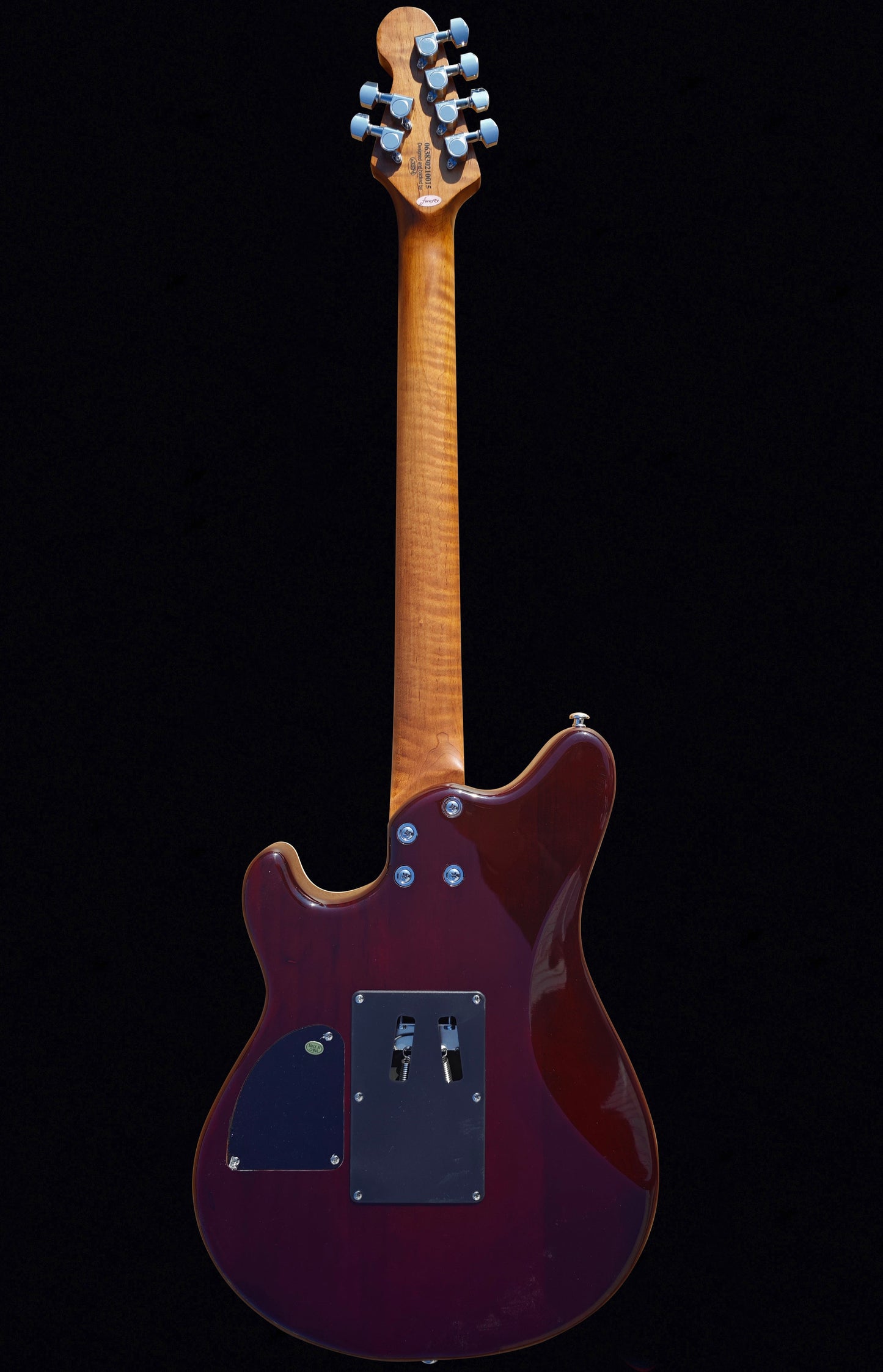 Firefly FFMN Electric guitar With Flamed Maple Top Floyd Rose Tremolo (Brown Color)